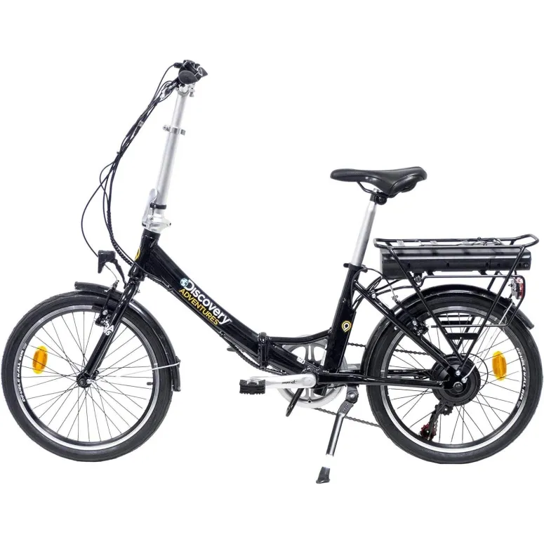 Elektryczny Rower Składany 20 ALU Unisex 6 bieg Revo V-brake Bagaż Światła