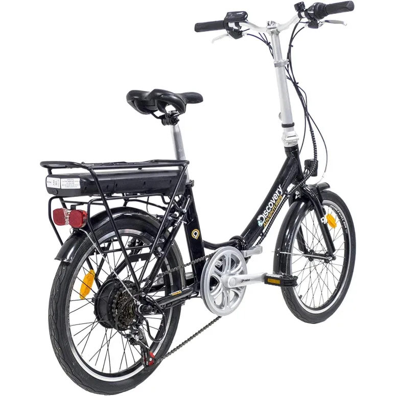 Elektryczny Rower Składany 20 ALU Unisex 6 bieg Revo V-brake Bagaż Światła