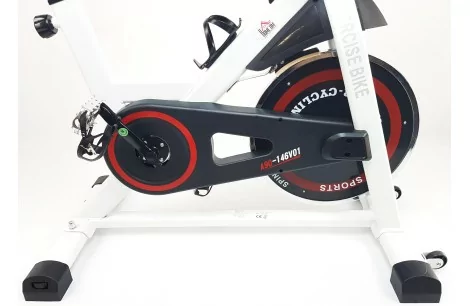 Rower Treningowy Stacjonarny HomCom A90-146V01 Spinningowy Składany 100kg