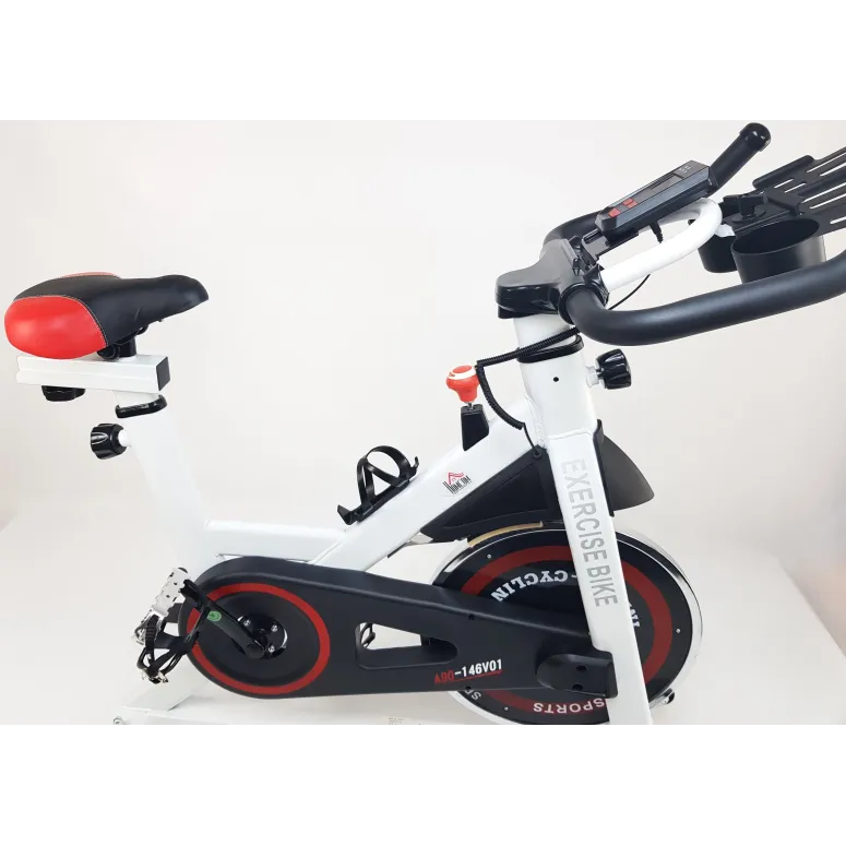 Rower Treningowy Stacjonarny HomCom A90-146V01 Spinningowy Składany 100kg