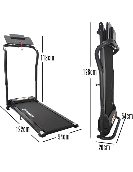 Bieżnia Elektryczna Składana Domowa FFitness FLTP6831 BT 10 km/h LCD 2300W