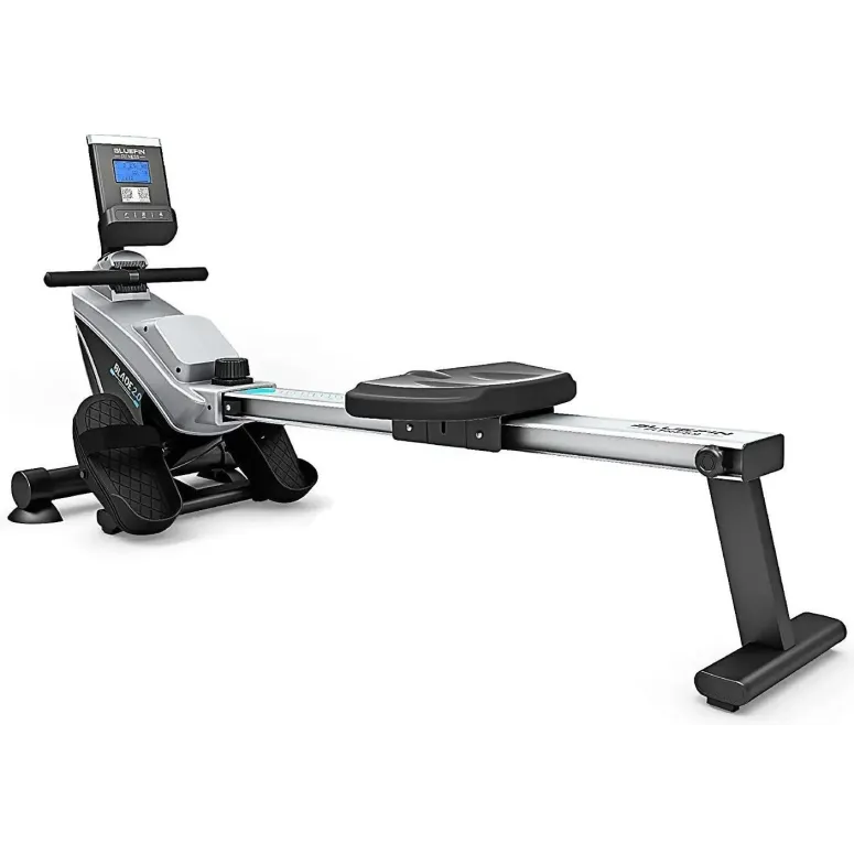 Wioślarz Magnetyczny Składany Bluefin Blade 2.0 LCD Aplikacja Napęd Pasowy