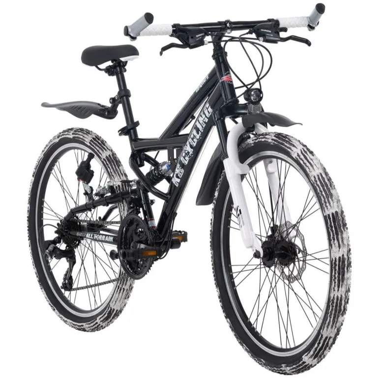 Rower Górski Dziecięcy 24 MTB 21 bieg Cyngle Błotniki Góral Światła Dzwonek