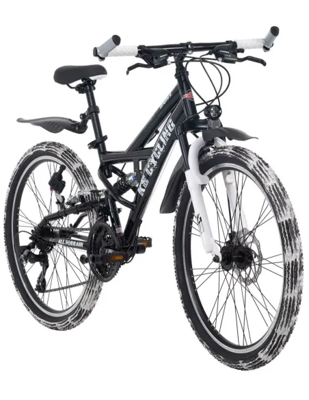 Rower Górski Dziecięcy 24 MTB 21 bieg Cyngle Błotniki Góral Światła Dzwonek