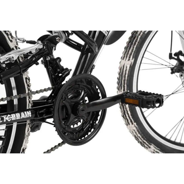 Rower Górski Dziecięcy 24 MTB 21 bieg Cyngle Błotniki Góral Światła Dzwonek