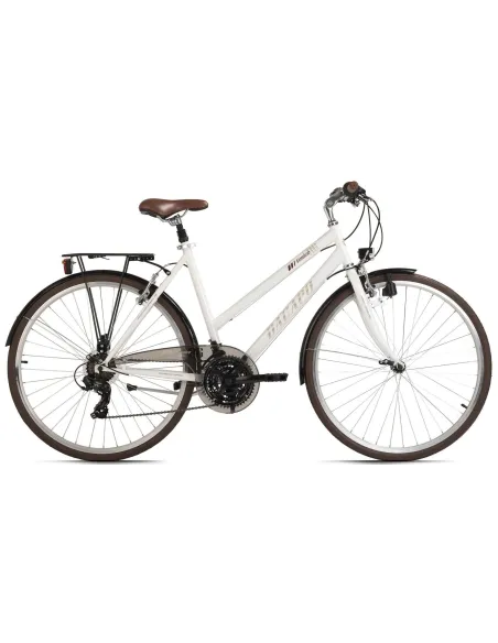 Rower Trekkingowy Damski 28 Revo 21 bieg Dzwonek Światła Bagażnik Błotniki