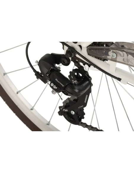 Rower Trekkingowy Damski 28 Revo 21 bieg Dzwonek Światła Bagażnik Błotniki