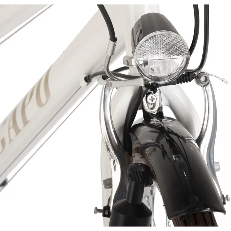 Rower Trekkingowy Damski 28 Revo 21 bieg Dzwonek Światła Bagażnik Błotniki