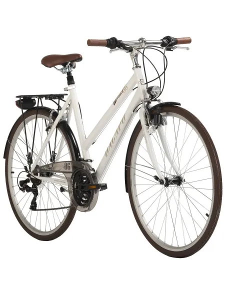 Rower Trekkingowy Damski 28 Revo 21 bieg Dzwonek Światła Bagażnik Błotniki