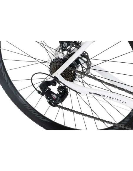 Rower Szosowy Męski 28 Tarcze 14 biegów Aluminiowy Dzwonek Szosówka Shimano