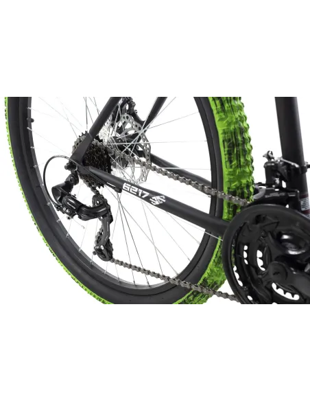 Rower Górski Męski 26 Hardtail MTB 21 bieg Dzwonek Góral Tarcze Amortyzacja