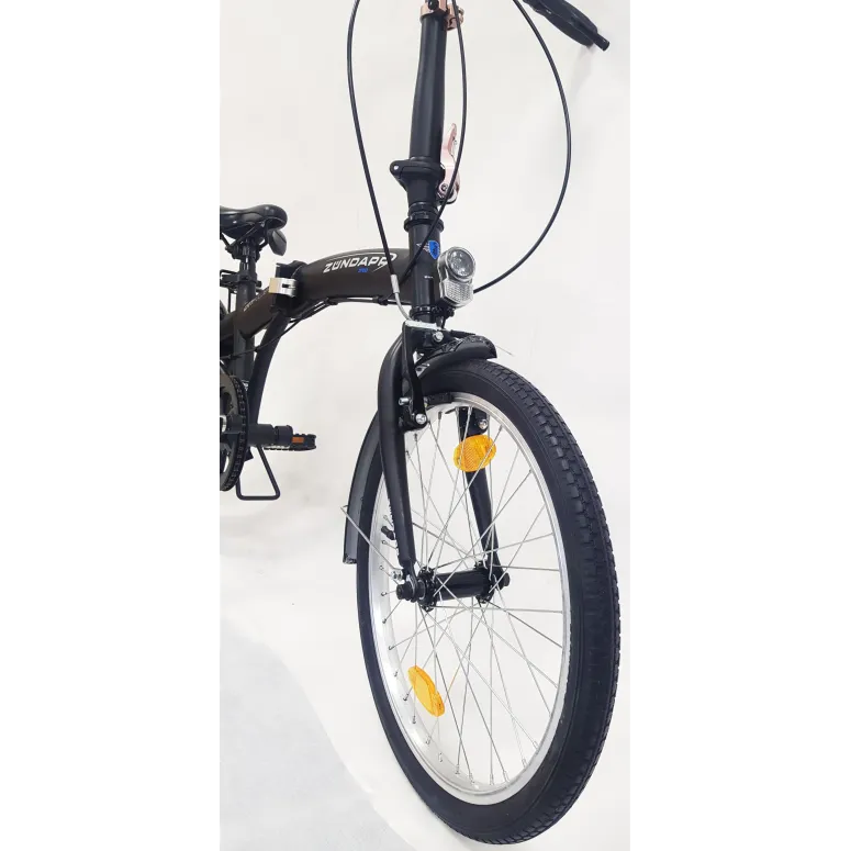 Rower Składany 20 Składak Miejski Bagażnik Męski Damski Oświetlenie Dzwonek