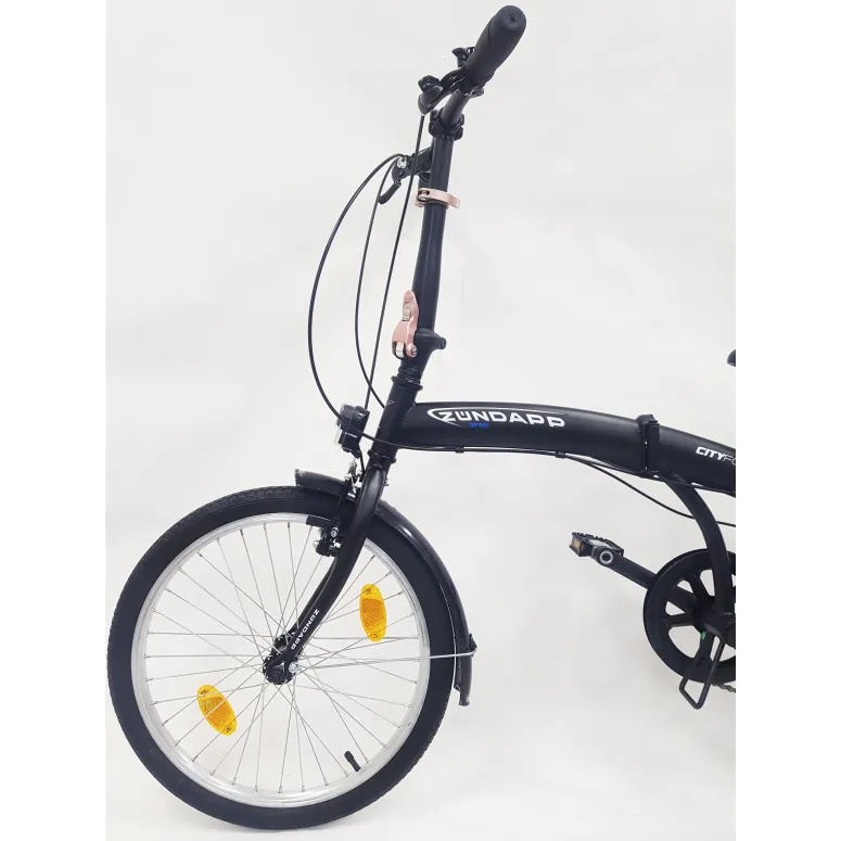 Rower Składany 20 Składak Miejski Bagażnik Męski Damski Oświetlenie Dzwonek