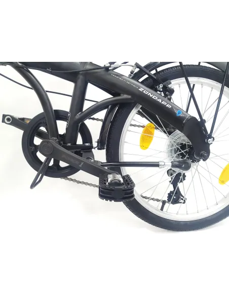 Rower Składany 20 Składak Miejski Bagażnik Męski Damski Oświetlenie Dzwonek