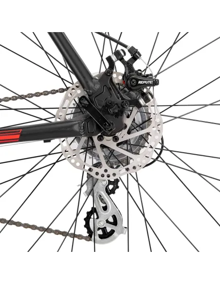 Rower Szosowy Męski 28 Cyngle 24 bieg ALU Tarczowe Szosówka Shimano Altus