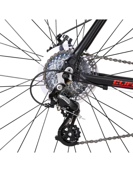 Rower Szosowy Męski 28 Cyngle 24 bieg ALU Tarczowe Szosówka Shimano Altus