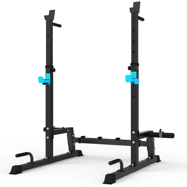Drążek do Ćwiczeń w Domu JX FITNESS Barbell Rack Wielofunkcyjny Regulowany