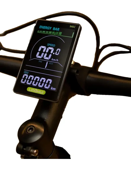 Elektryczny Rower Miejski Męski 28 Wspomaganie 6 bieg ALU Tarcze Światła