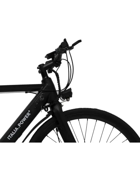 Elektryczny Rower Miejski Męski 28 Wspomaganie 6 bieg ALU Tarcze Światła