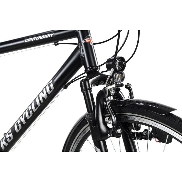 Męski Rower Trekkingowy 28 Turystyczny 21 bieg Alu Bagaż Błotniki Dzwonek