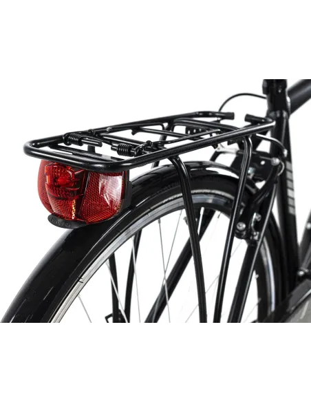 Męski Rower Trekkingowy 28 Turystyczny 21 bieg Alu Bagaż Błotniki Dzwonek