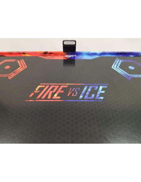 Cymbergaj Carromco AIRHOCKEY 4031 Zestaw Stół Akcesoria LED Drewno Tworzywo