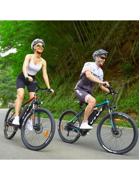 Elektryczny Rower Górski 26 Unisex 21 Biegów Tarcze Dźwignie ALU Błotniki