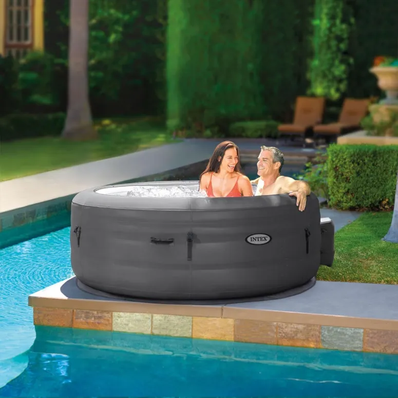 Basen z Hydromasażem INTEX 28482 Simple Spa - Bubble 4 Osoby 795L