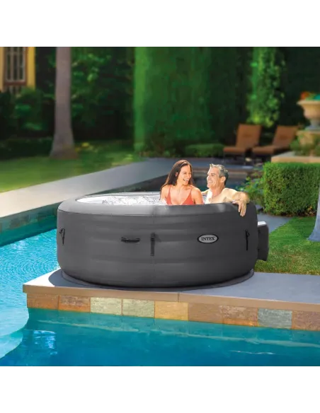 Dmuchany Basen z Hydromasażem INTEX 28482 Simple Spa - Bubble 4 Osoby 795L