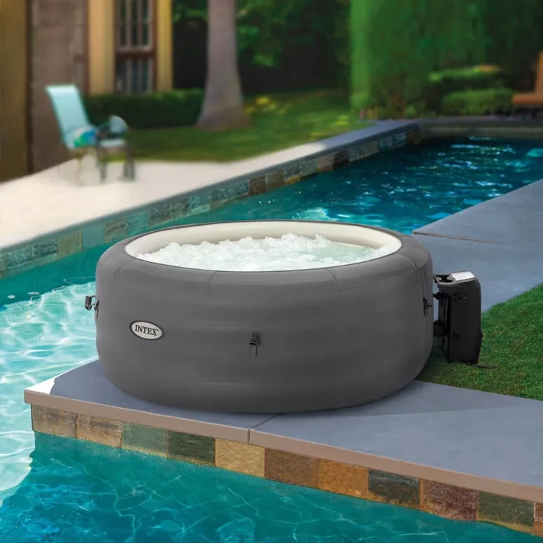 Dmuchany Basen z Hydromasażem INTEX 28482 Simple Spa - Bubble 4 Osoby 795L