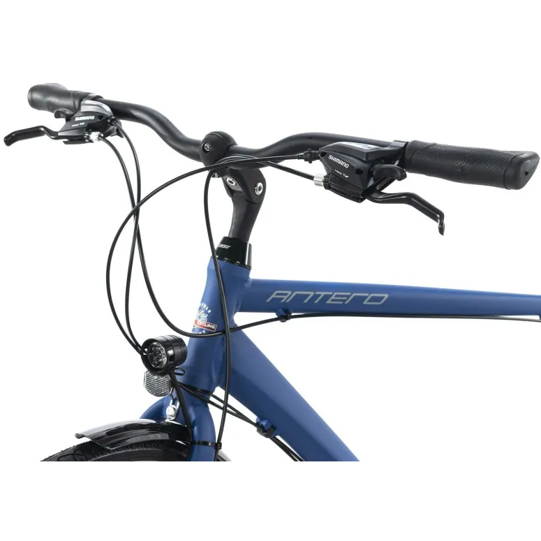 Rower Trekkingowy Męski 28 ALU Tarcze 21 bieg Cyngle Bagaż Światła Dzwonek