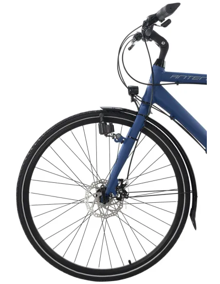 Rower Trekkingowy Męski 28 ALU Tarcze 21 bieg Cyngle Bagaż Światła Dzwonek