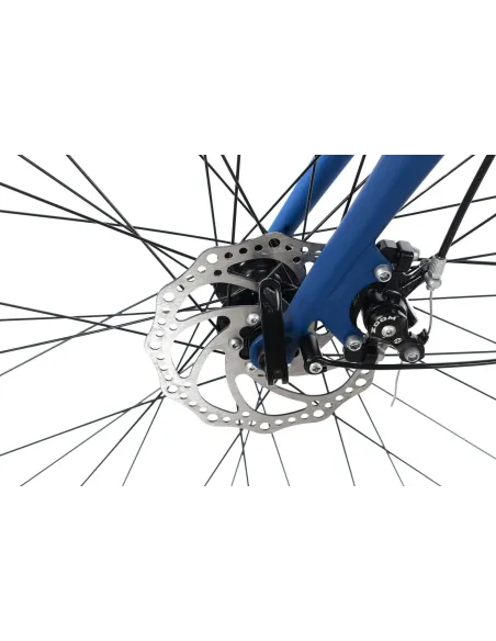 Rower Trekkingowy Męski 28 ALU Tarcze 21 bieg Cyngle Bagaż Światła Dzwonek