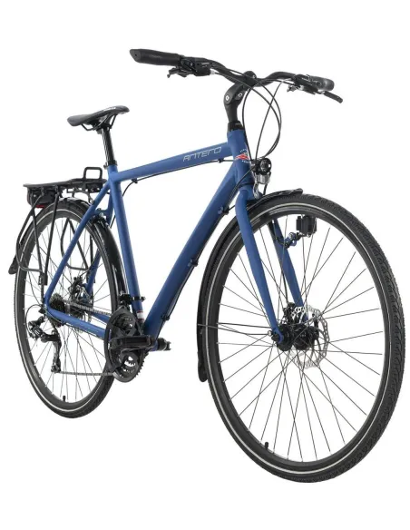 Rower Trekkingowy Męski 28 ALU Tarcze 21 bieg Cyngle Bagaż Światła Dzwonek