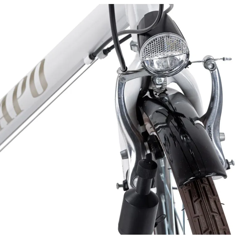 Rower Trekkingowy Męski 28 Błotniki 21 Biegów Revo Stopka Dynamo Bagażnik