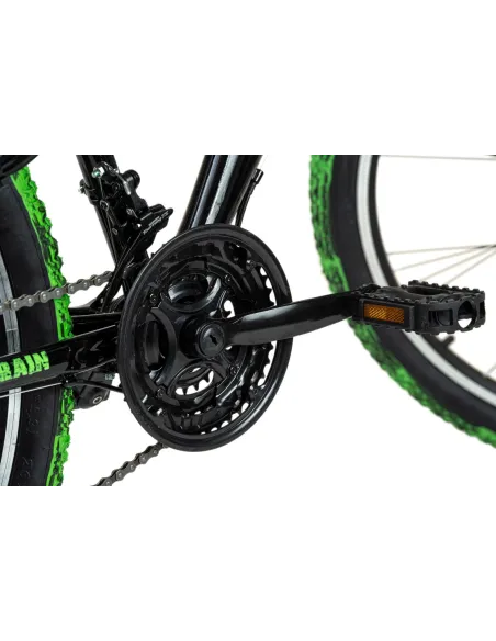 Rower Górski Unisex 26 MTB Cyngle 21 Biegów Błotniki Światła Dzwonek Stopka