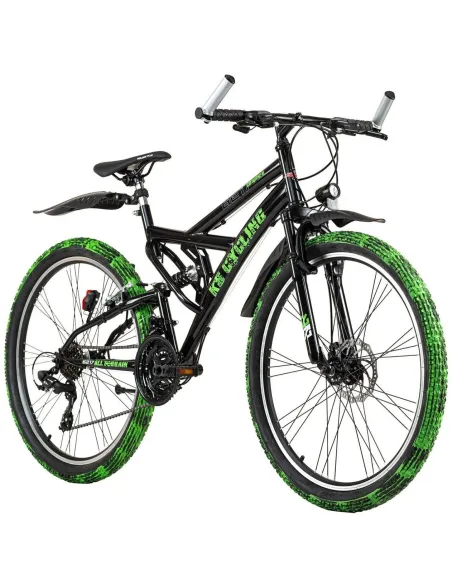 Rower Górski Unisex 26 MTB Cyngle 21 Biegów Błotniki Światła Dzwonek Stopka