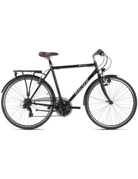 Rower Trekkingowy Męski 28 Revo 21 Biegów Dzwonek Stopka Bagażnik Światła