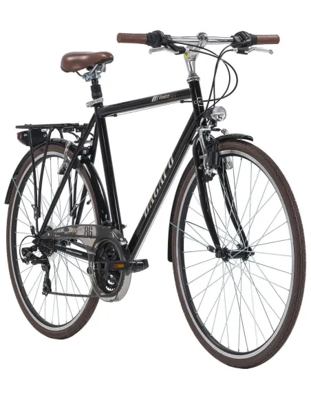 Rower Trekkingowy Męski 28 Revo 21 Biegów Dzwonek Stopka Bagażnik Światła