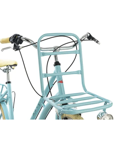 Rower Miejski Damski 28 Revo 6 Biegów Bagażniki Błotniki Światła Dzwonek