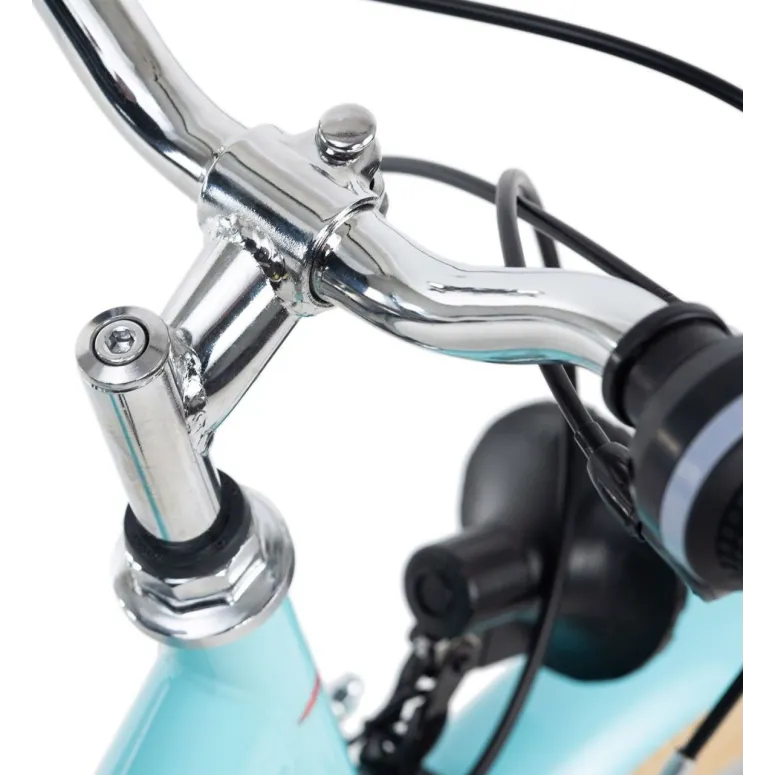 Rower Dziecięcy 20 Oświetlenie Błotniki 6 Biegów Bagażnik Dzwonek Stopka