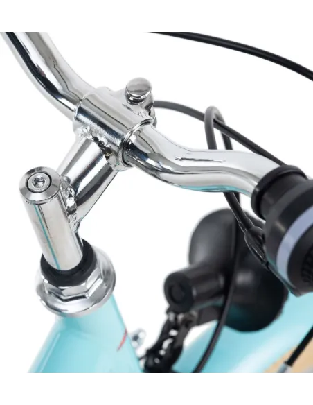 Rower Dziecięcy 20 Oświetlenie Błotniki 6 Biegów Bagażnik Dzwonek Stopka