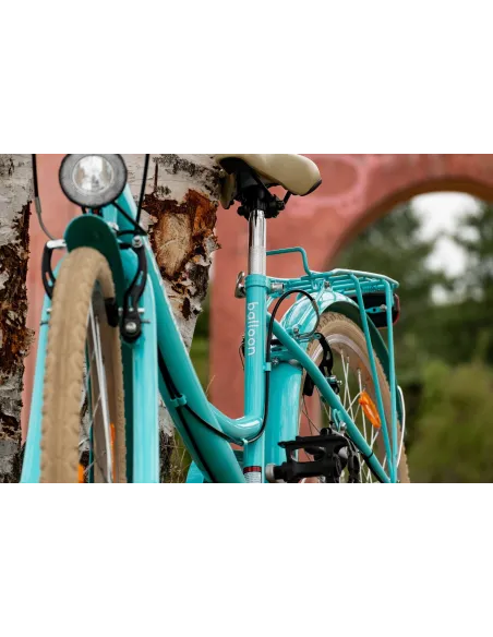 Rower Dziecięcy 20 Oświetlenie Błotniki 6 Biegów Bagażnik Dzwonek Stopka