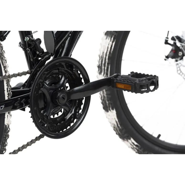 Rower Górski Uniwersalny 26 Młodzieżowy 21 Biegów Tarcze Amory Dzwonek