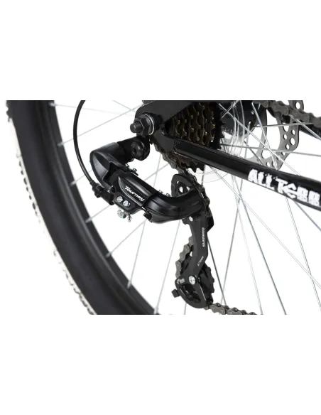 Rower Górski Uniwersalny 26 Młodzieżowy 21 Biegów Tarcze Amory Dzwonek