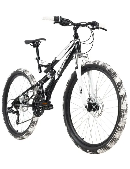 Rower Górski Uniwersalny 26 Młodzieżowy 21 Biegów Tarcze Amory Dzwonek