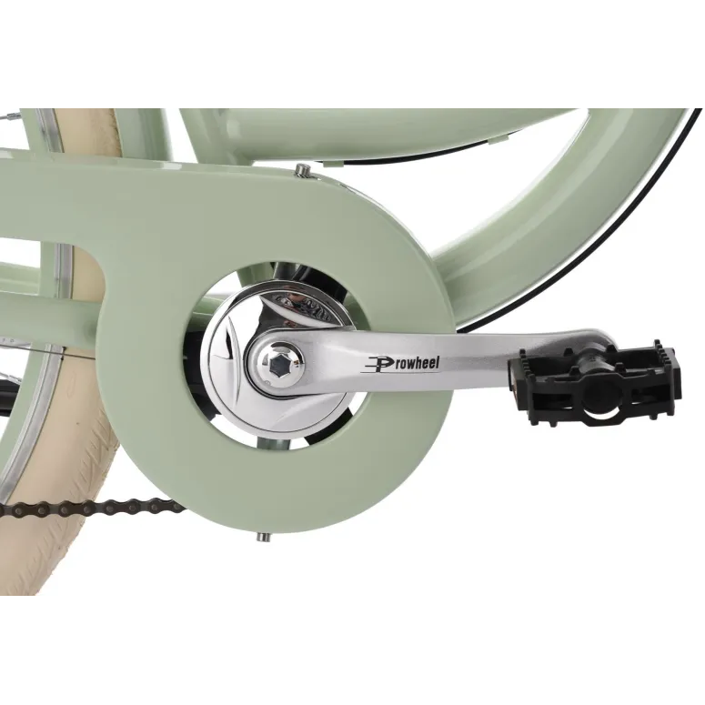 Rower Miejski Damski 28 Revo 6 Biegów Damka Dzwonek Bagażnik Oświetlenie