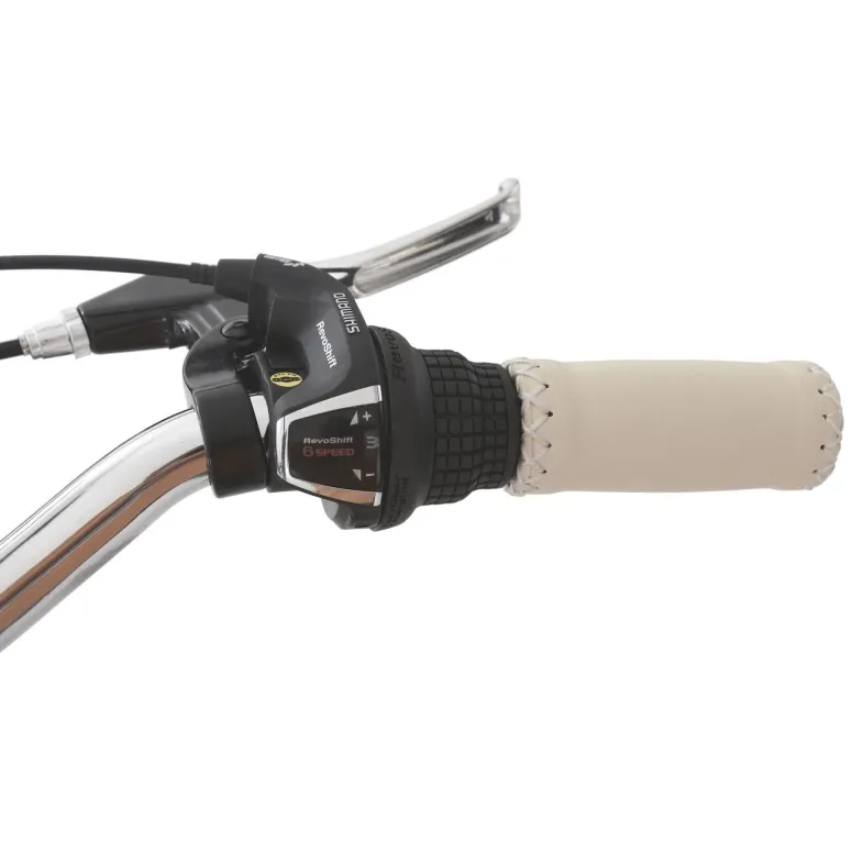 Rower Miejski Damski 28 Revo 6 Biegów Damka Dzwonek Bagażnik Oświetlenie