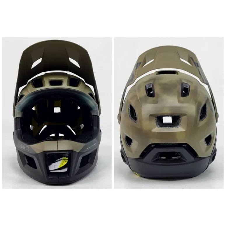 Kask Rowerowy FullFace MET Parachute MCR Mips ASTM Regulacja BOA Fidlock