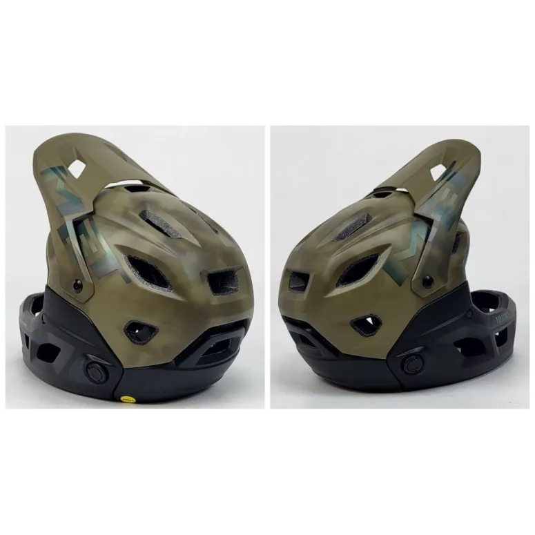 Kask Rowerowy FullFace MET Parachute MCR Mips ASTM Regulacja BOA Fidlock